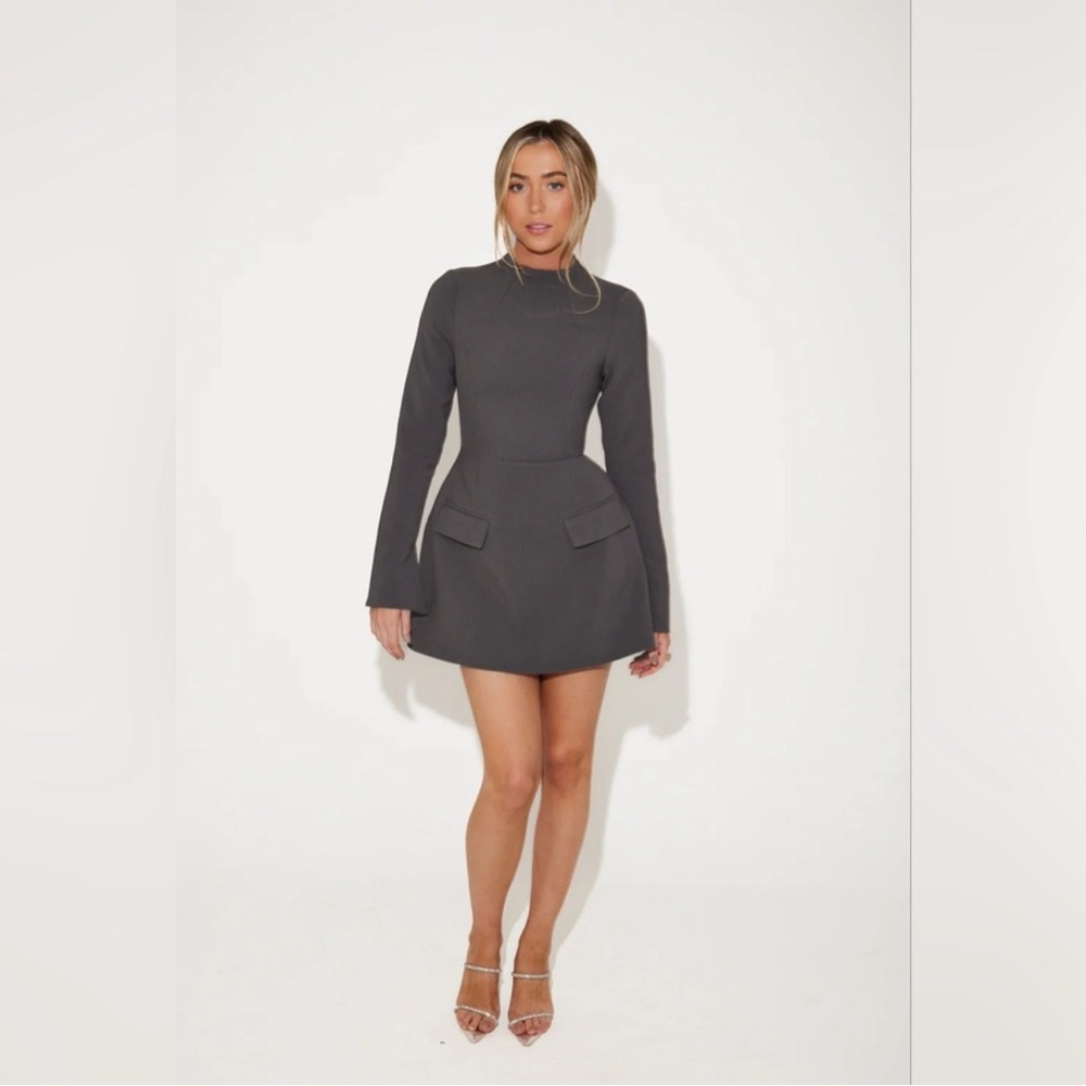 NWT Odd Muse Gray Mini Dress